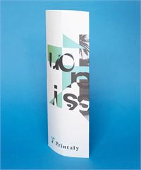 TOTEM ELLITTICO IN CARTONE